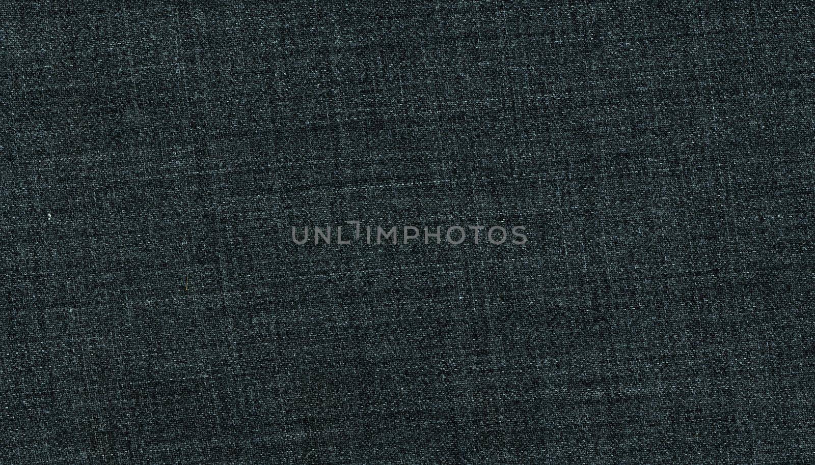 dark grey polyester and wool fabric texture useful as a background