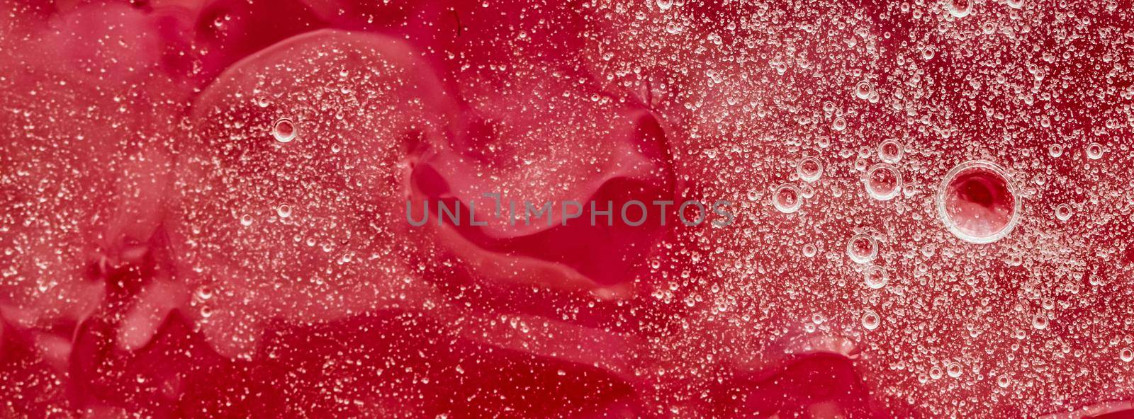 Abstract liquid banner background, paint splash, swirl pattern and water drops, beauty gel and cosmetic texture, contemporary magic art and science as luxury flatlay design.