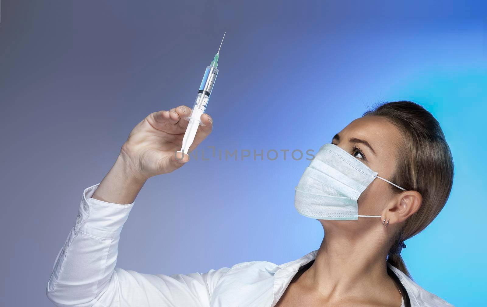 Doctor with a Syringe by Anna_Omelchenko