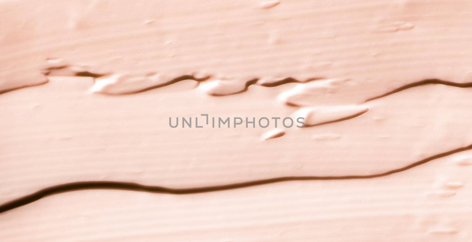 Glamour, branding and makeup art concept - Beige cosmetic texture background, make-up and skincare cosmetics product, cream, lipstick, moisturizer macro as luxury beauty brand, holiday flatlay design