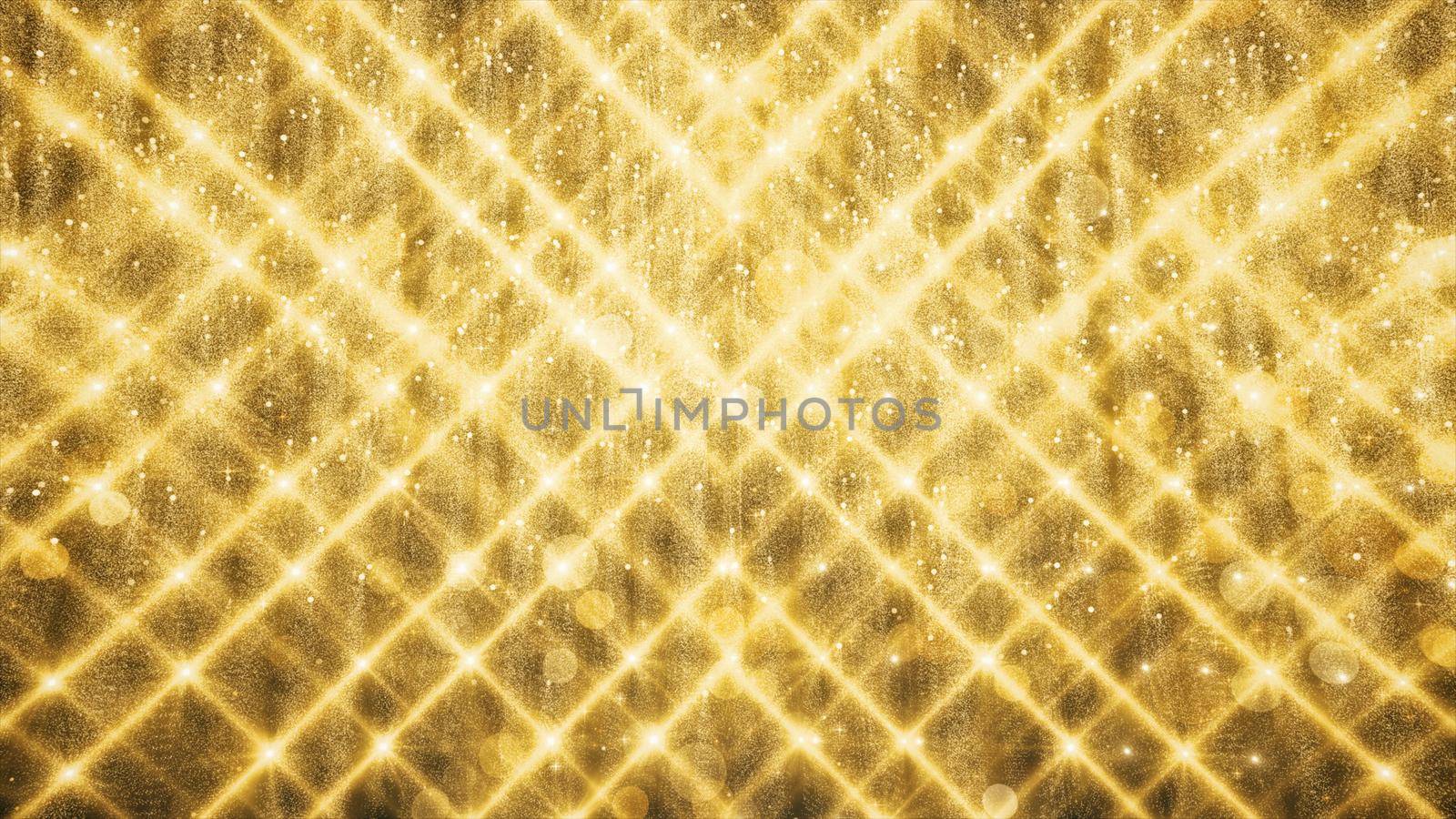 Gold Glitter And Reflection Lights by urzine