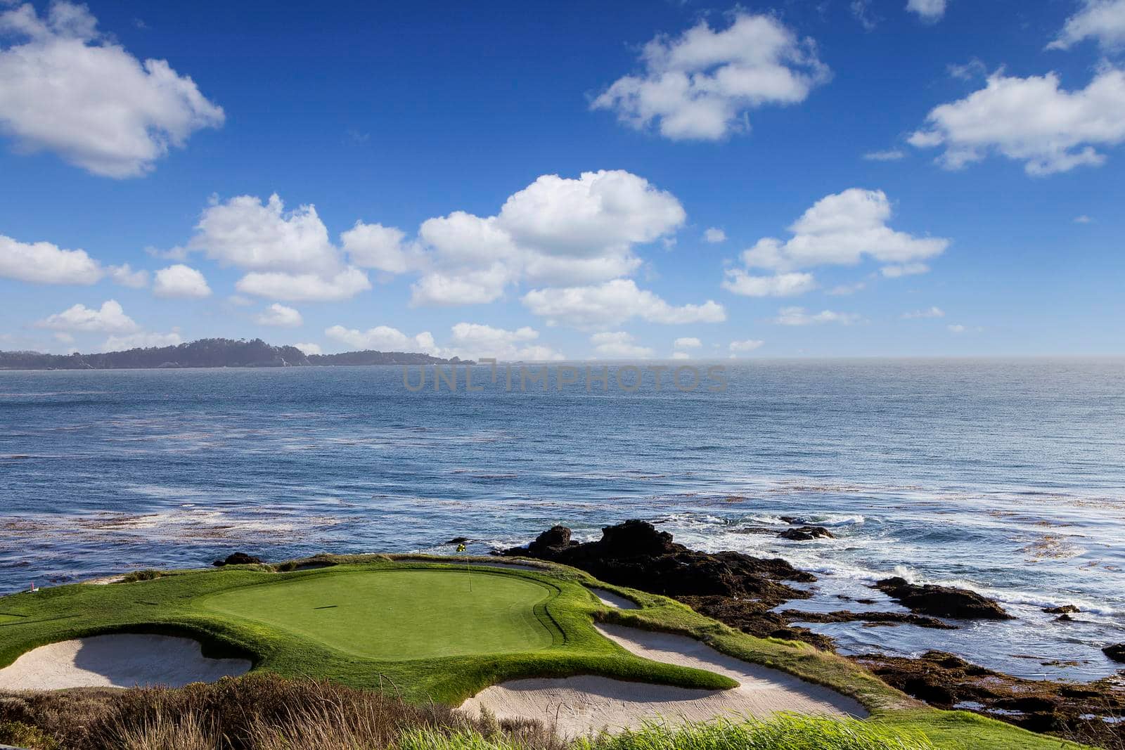 Pebble Beach golf course, Monterey, California, USA by photogolfer