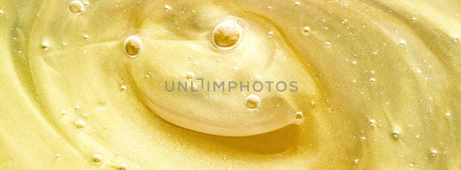 Abstract liquid banner background, paint splash, swirl pattern and water drops, beauty gel and cosmetic texture, contemporary magic art and science as luxury flatlay design.