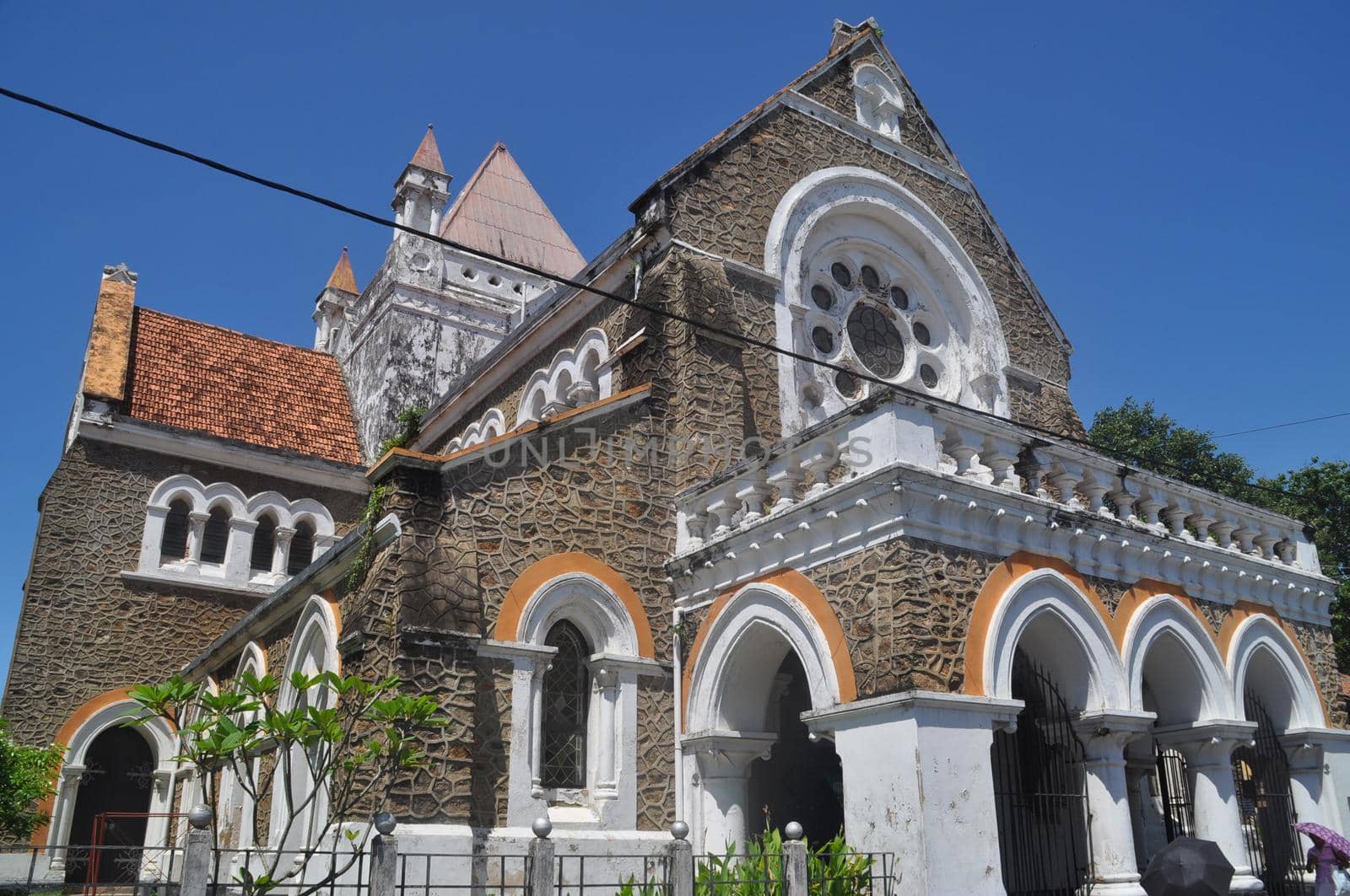 All Saints Church in Galle, Sri Lanka.