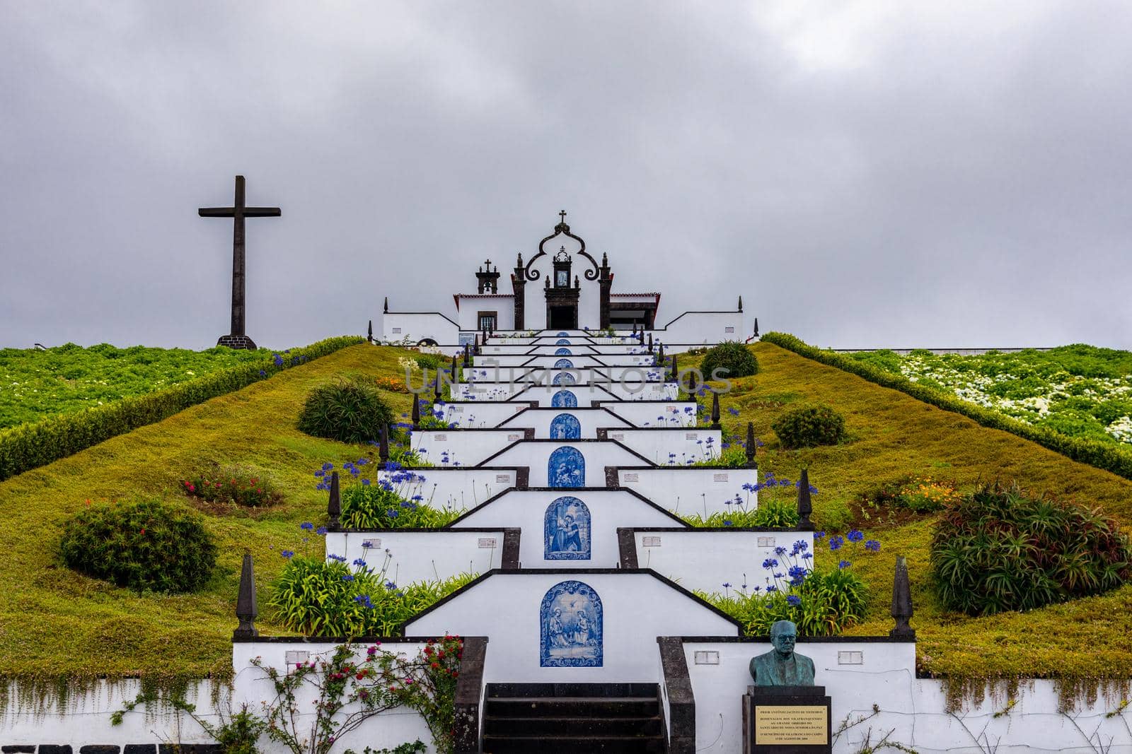 Vila Franca do Campo, Portugal, Ermida de Nossa Senhora da Paz. Our Lady of Peace Chapel in Sao Miguel island, Azores. Our Lady of Peace Chapel, Sao Miguel island, Azores, Portugal.