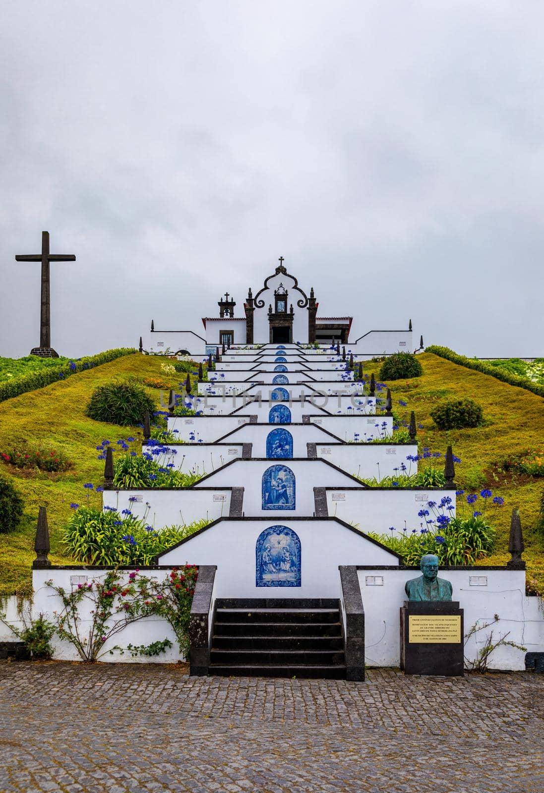 Vila Franca do Campo, Portugal, Ermida de Nossa Senhora da Paz. Our Lady of Peace Chapel in Sao Miguel island, Azores. Our Lady of Peace Chapel, Sao Miguel island, Azores, Portugal.