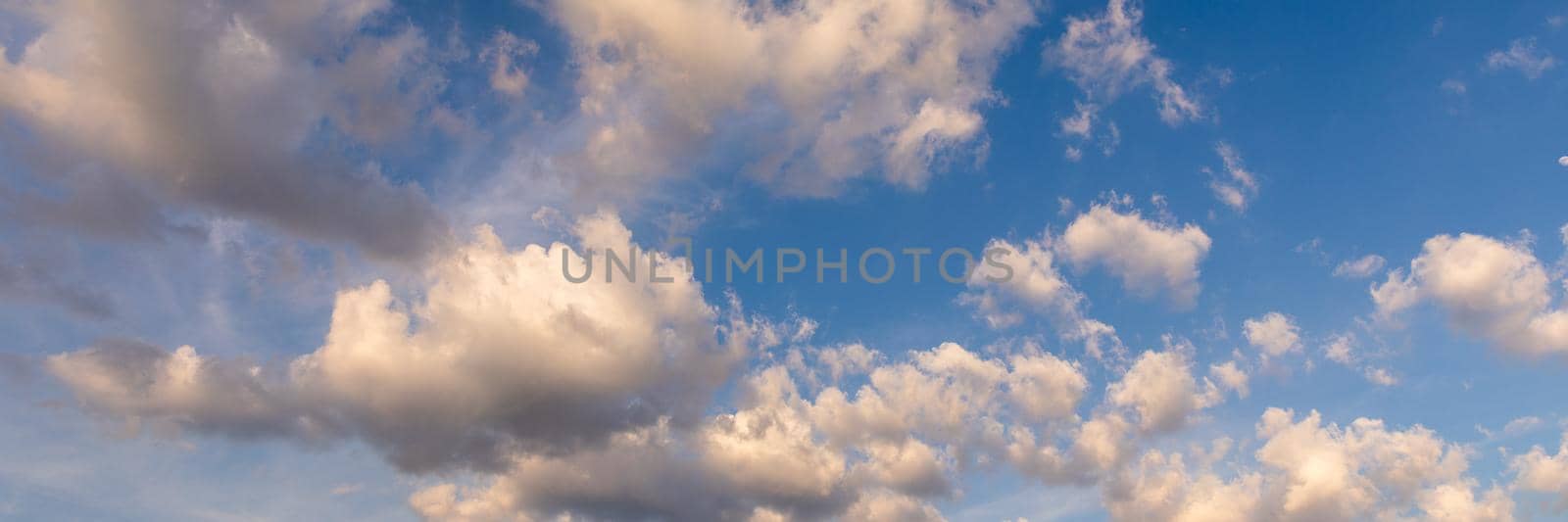 Clouds and blue sky background. Blue sky background with clouds. Beautiful clouds with blue sky background. Nature weather, cloud blue sky and sun.