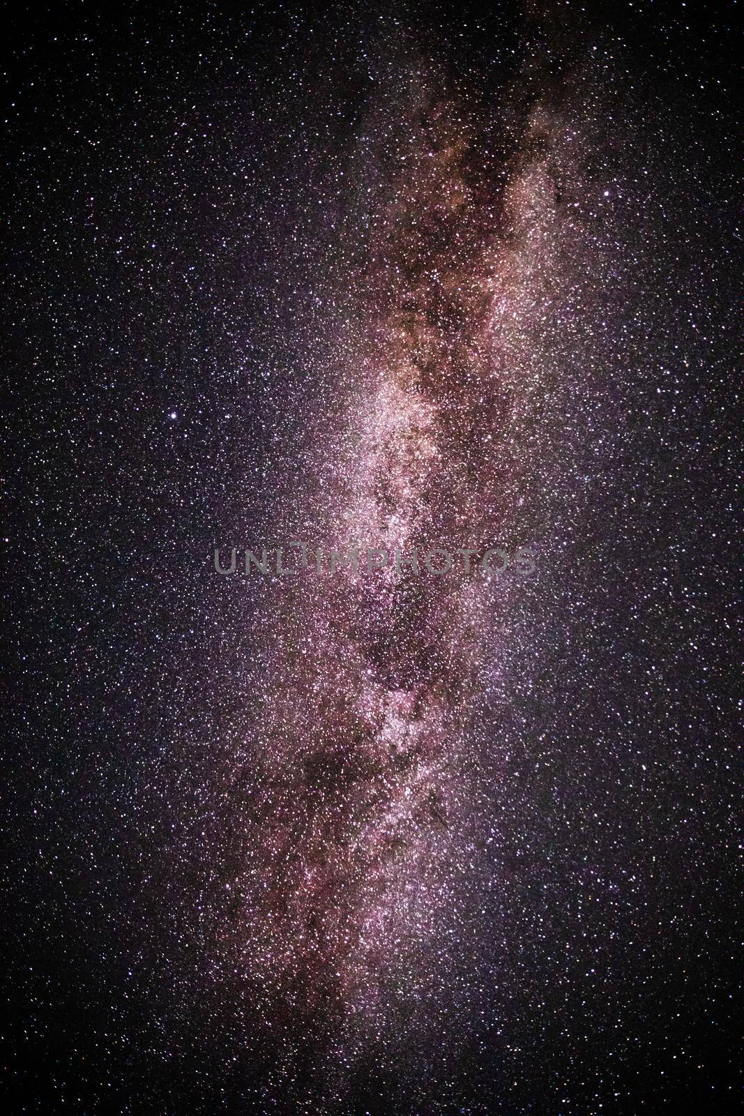 Milky Way. Photo of the galaxy universe with many stars. Milky way galaxy on night sky background. Stars In The Night Sky, Milky Way Galaxy. Night sky with stars and Milky way galaxy.