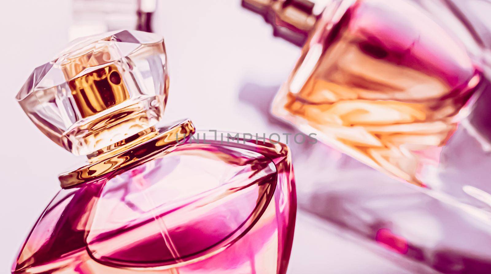 Womens perfume, pink cologne bottle as vintage fragrance, eau de parfum as holiday gift, luxury perfumery brand present.