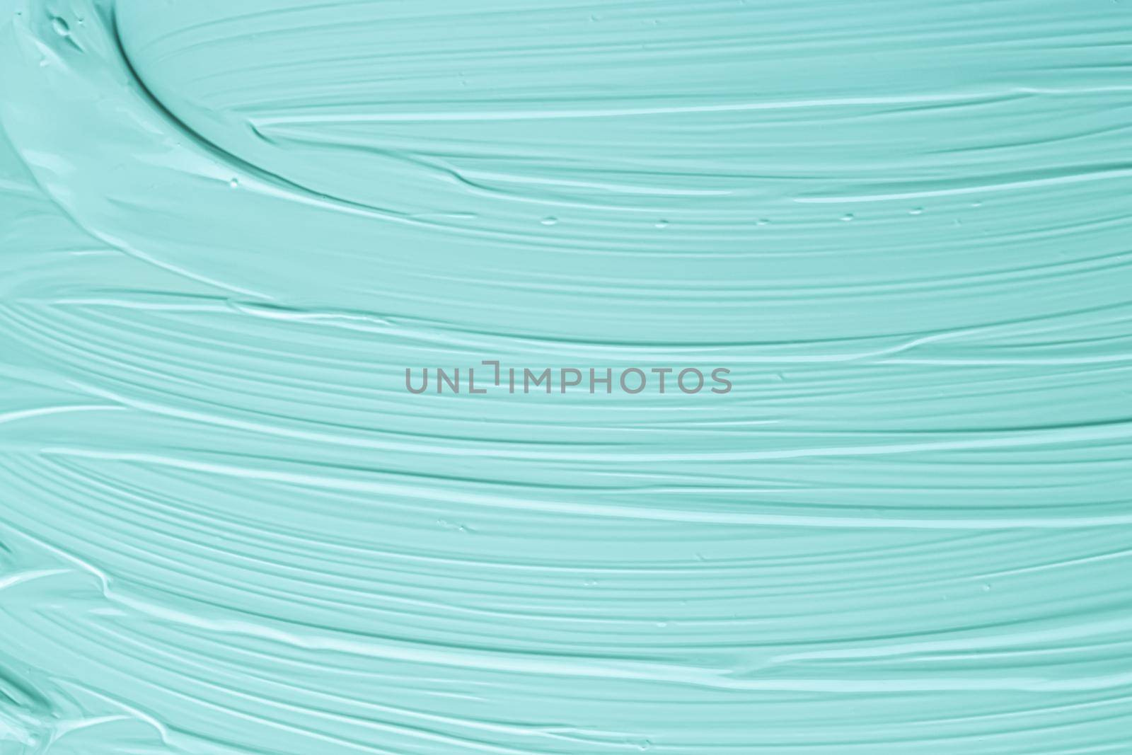 Mint cosmetic texture background, make-up and skincare cosmetics cream product, luxury beauty brand, holiday flatlay design or abstract wall art and paint strokes.