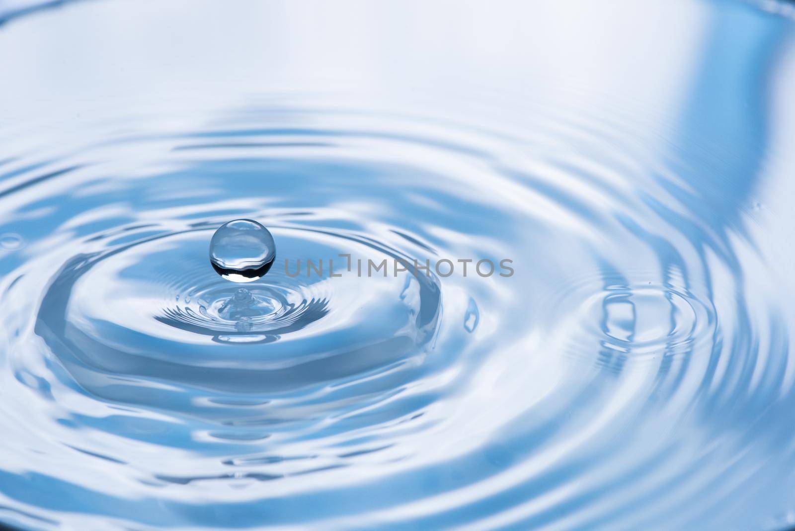 Water drop or water splash.