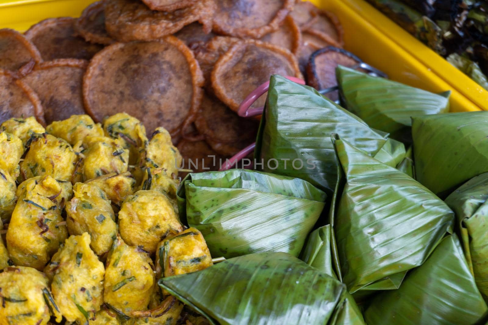 Traditional Malays cake. Malaysia food.