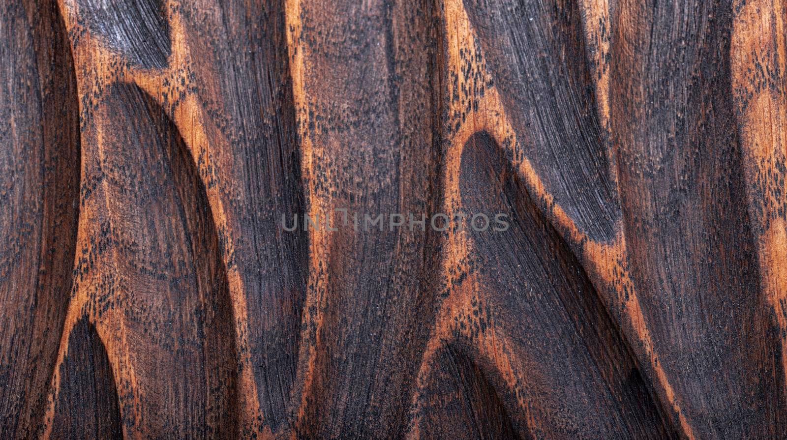 Old grungy rustic burning wood cutting board surface texture by Estival