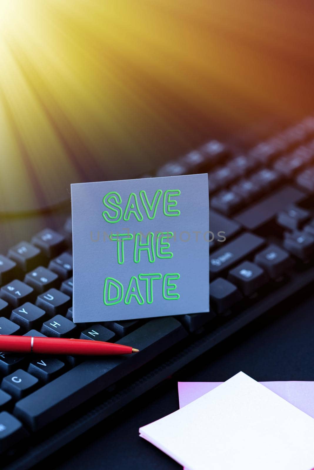 Inspiration showing sign Save The Date, Word Written on Organizing events well make day special event organizers Converting Written Notes To Digital Data, Typing Important Coding Files