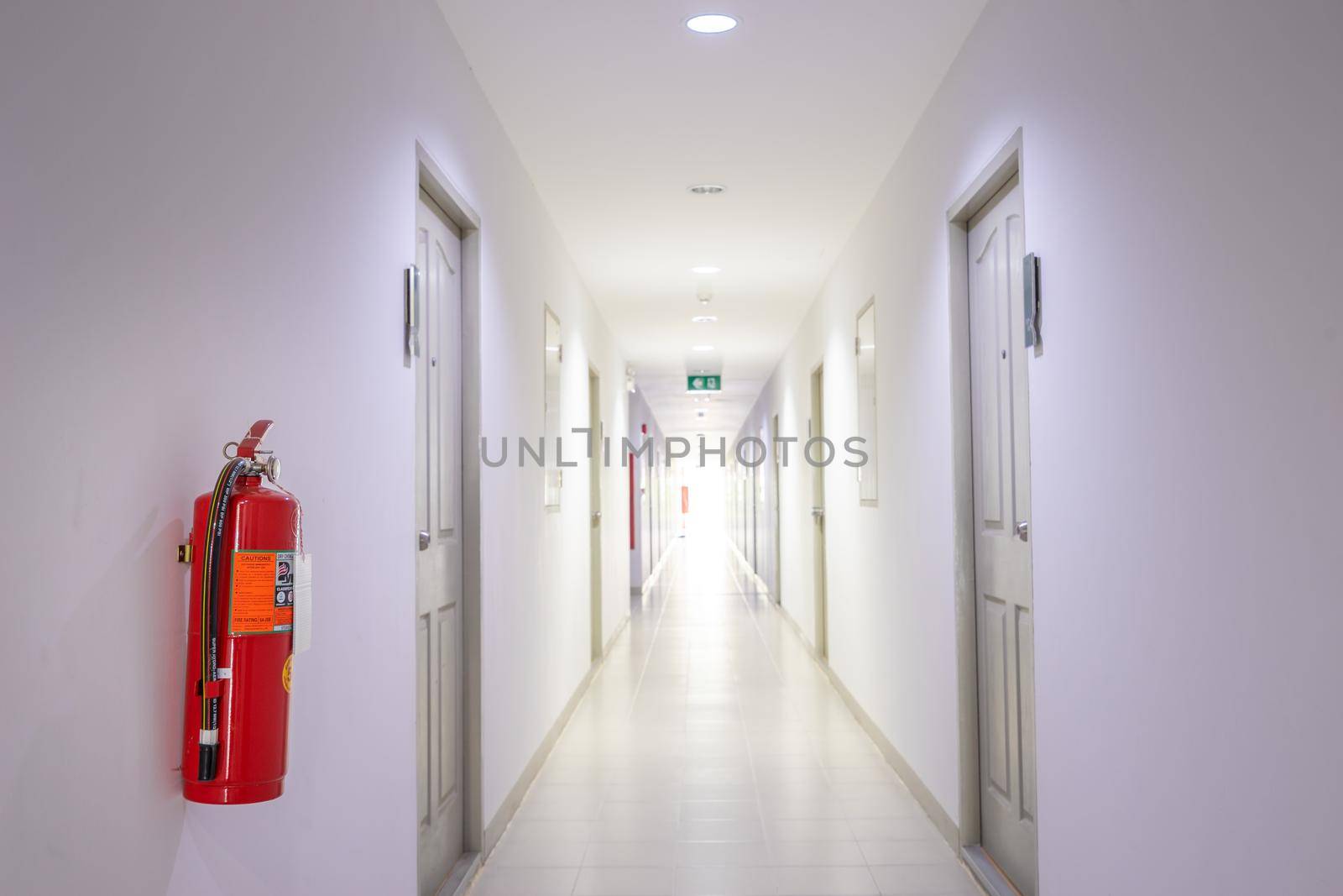 fire extinguishers in building