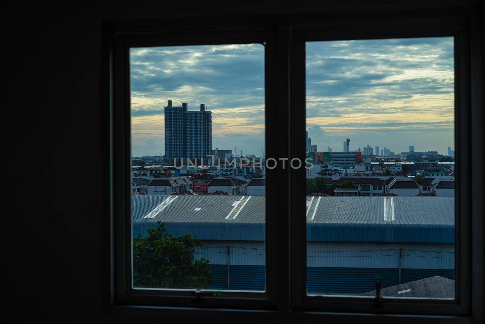 city view outside the window by domonite