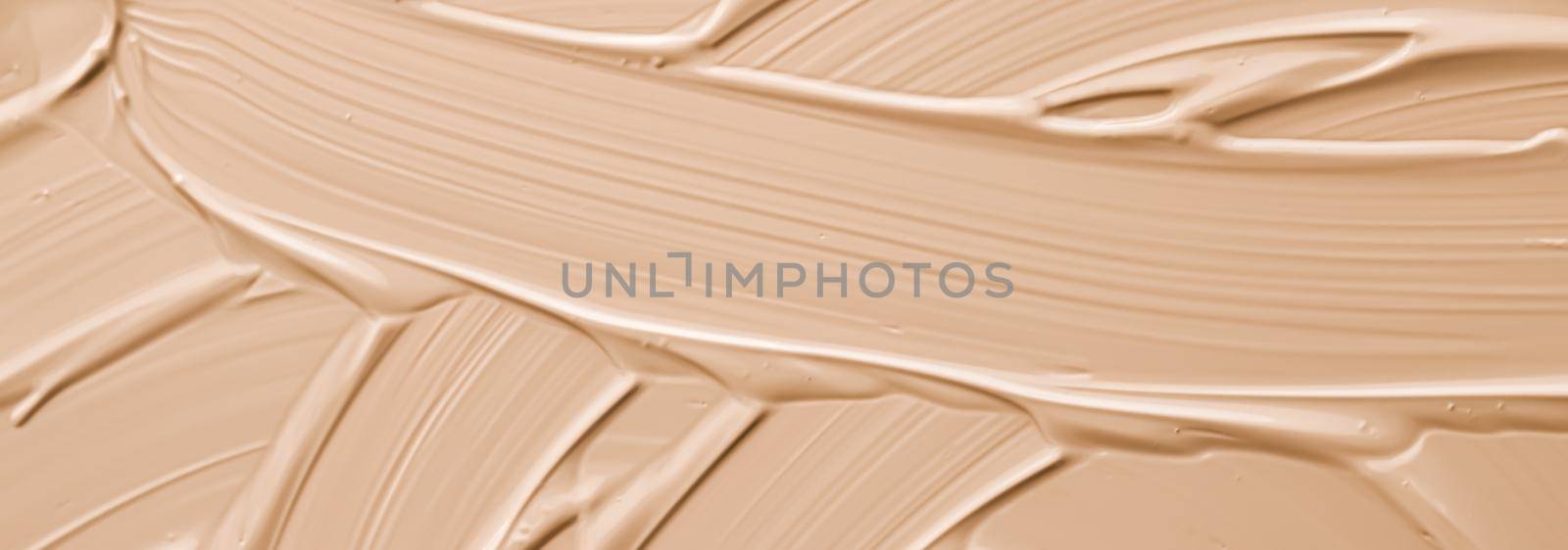 Beige cosmetic texture background, make-up and skincare cosmetics product, cream, lipstick, foundation macro as luxury beauty brand, holiday flatlay design by Anneleven