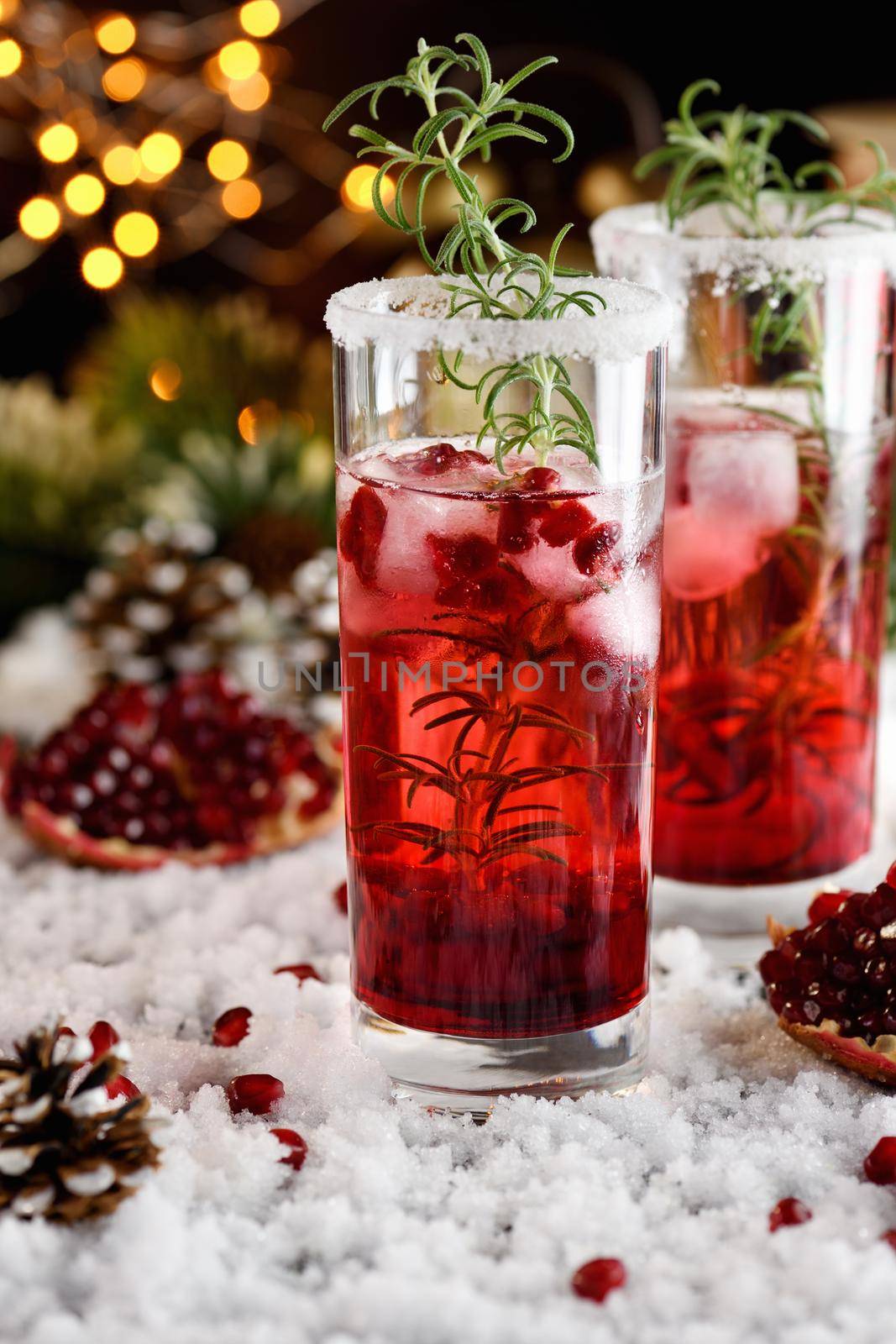 Christmas Pomegranate Margarita by Apolonia