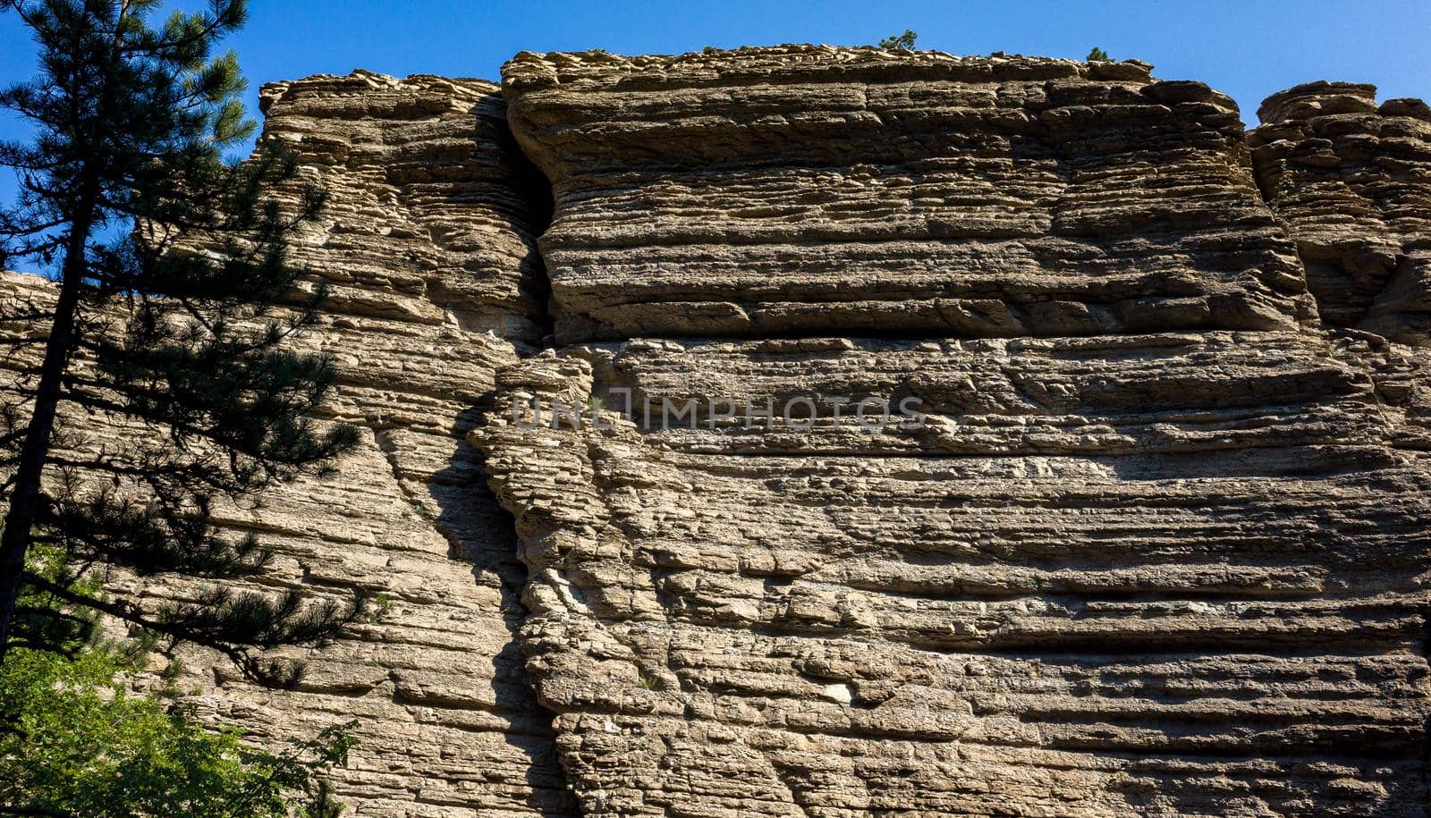 Rocks of Mount Taraktash on the southern coast of Crimea.