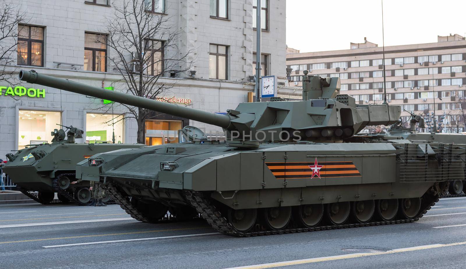 Military parade in Moscow by fifg