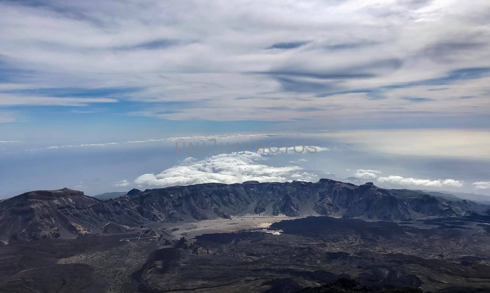 Tof of Teide volcano (Tenerife, Canary Islands - Spain). High quality photo