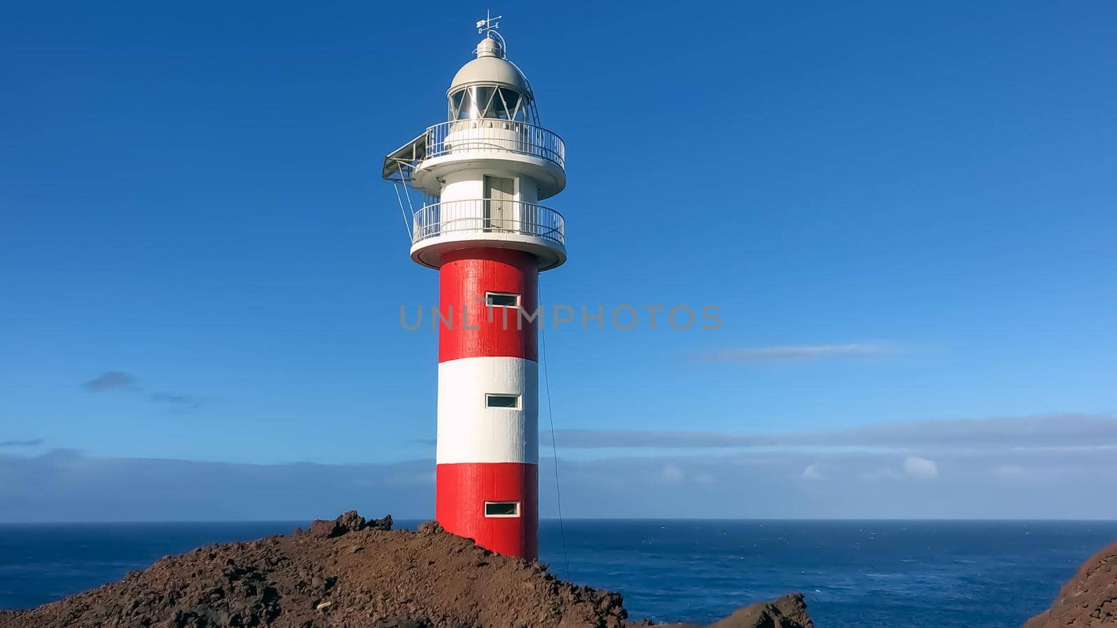 lighthouse in Atlantic Ocean Tenerife by kaliaevaen