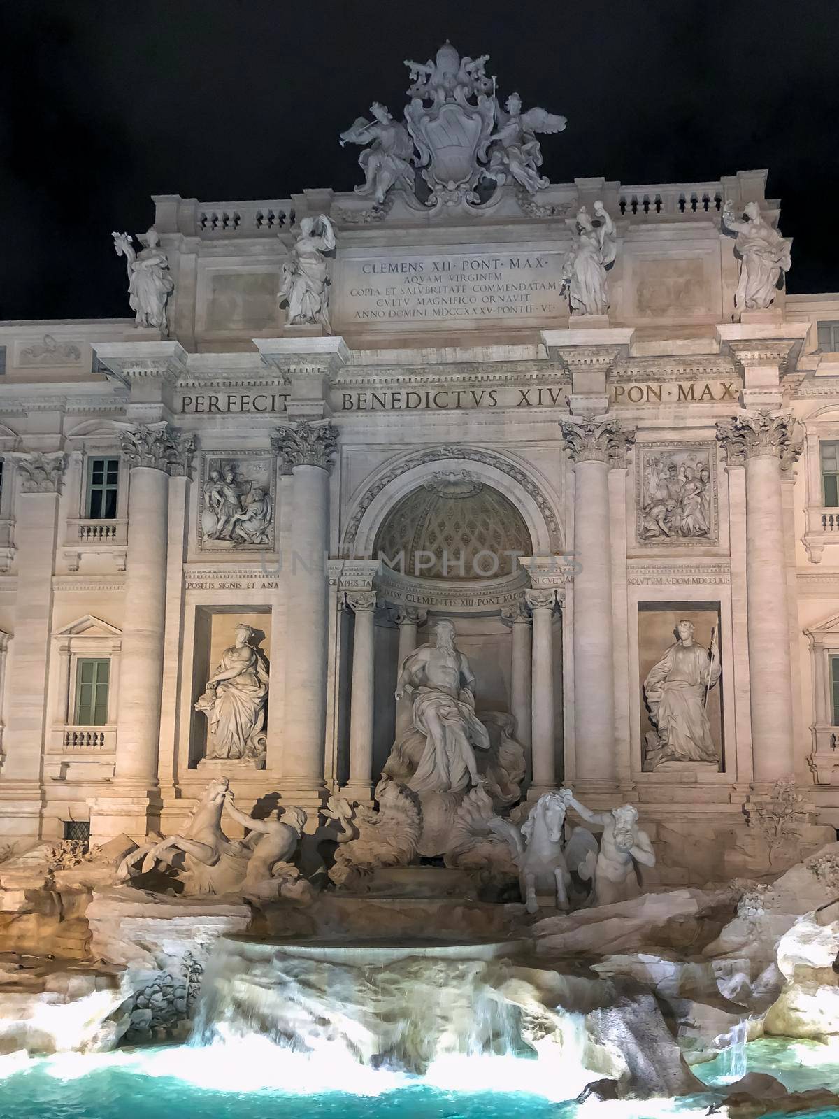 Fountain de Trevi Rome. High quality photo