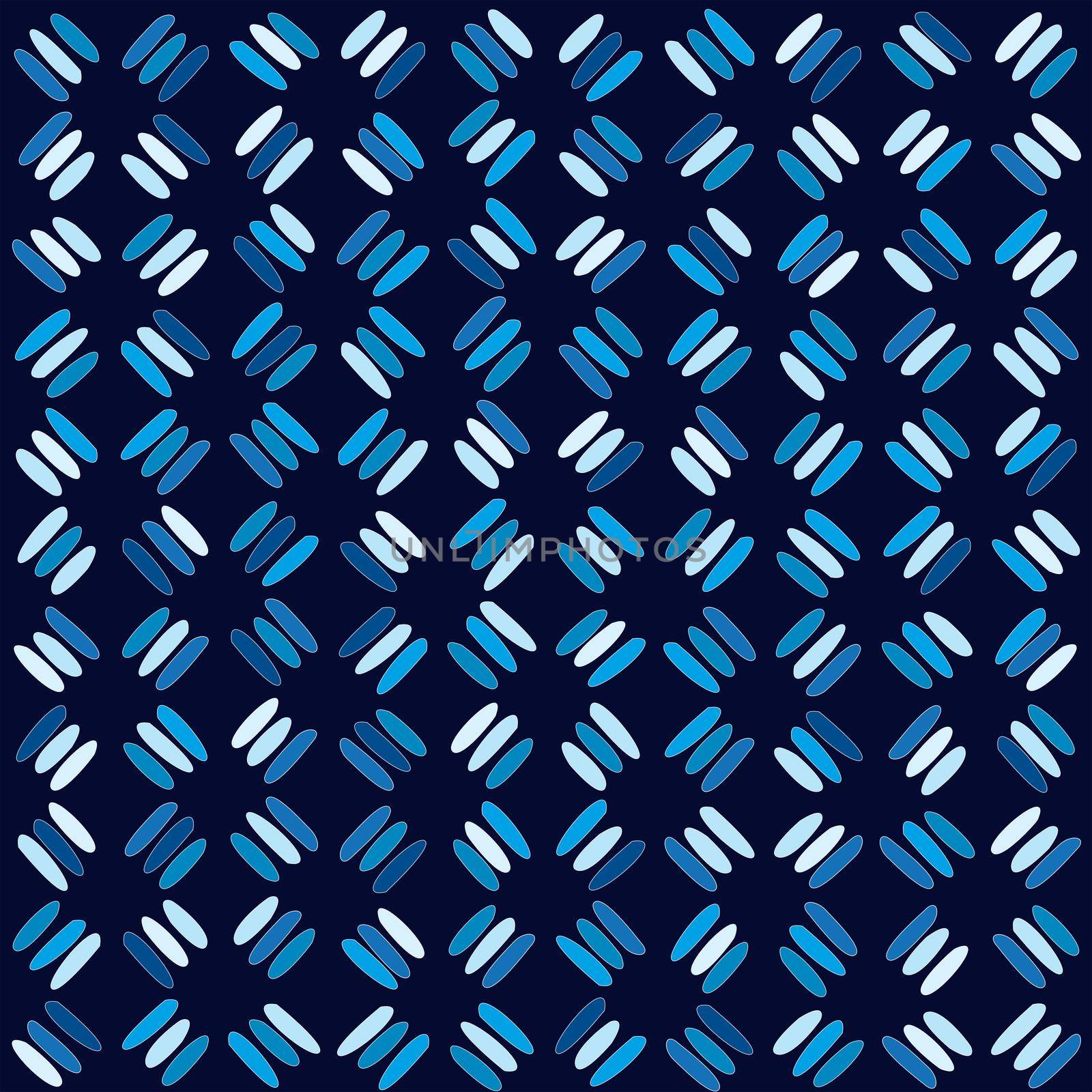 Blue geometric oblique stick lines by hibrida13