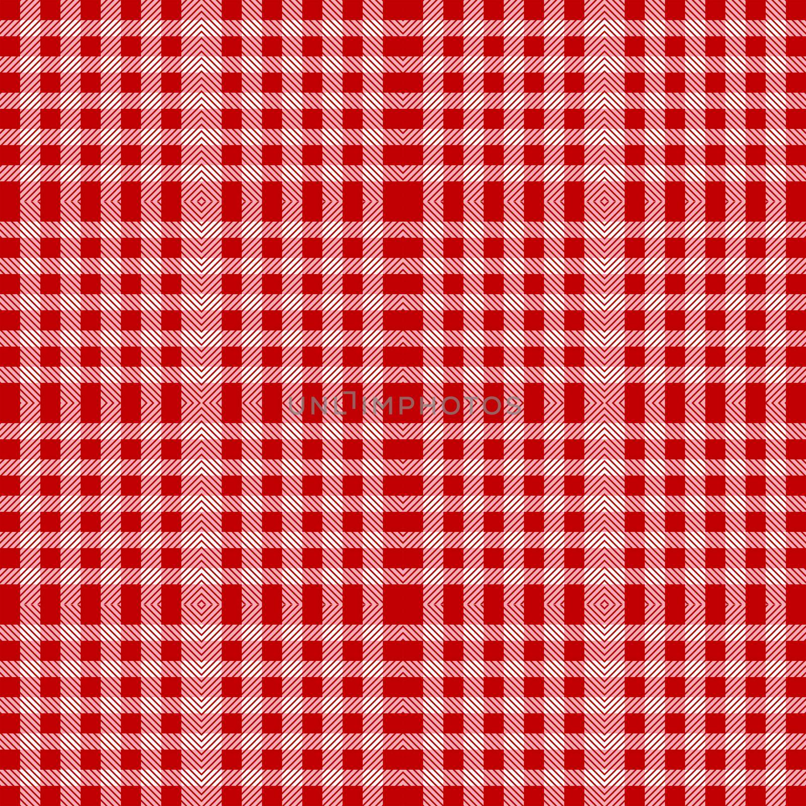 Red tablecloth texture seamless pattern