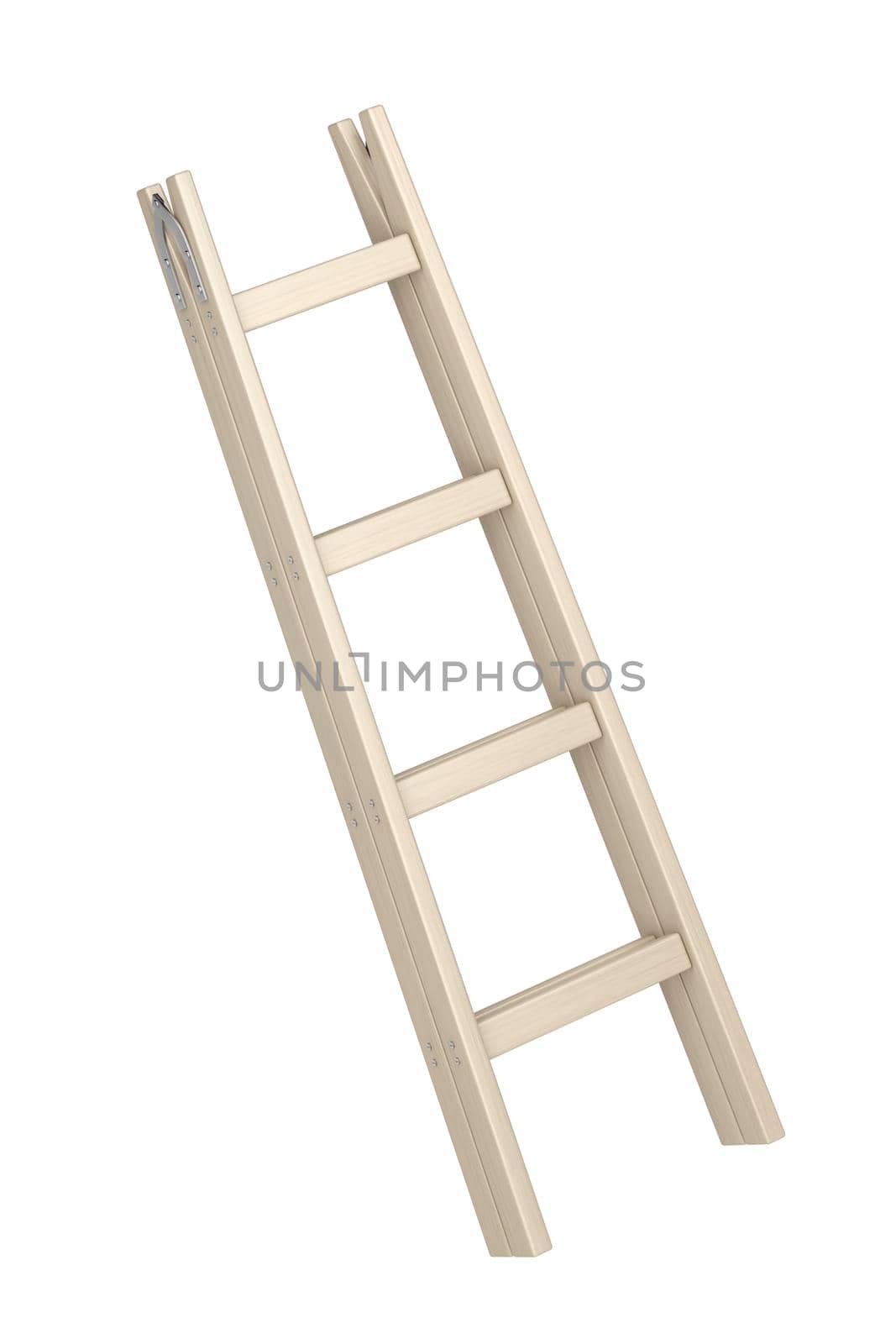 Wood double step ladder by magraphics