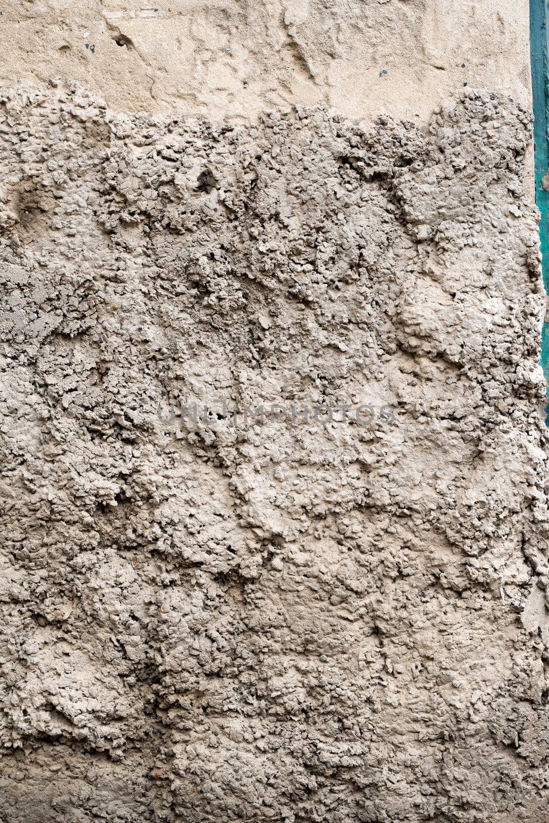 The texture of old gray concrete walls for background, Surface, and pattern of gray cement.