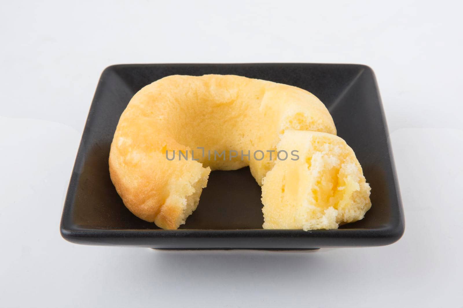 Donut with Isolated on white Background by titipong