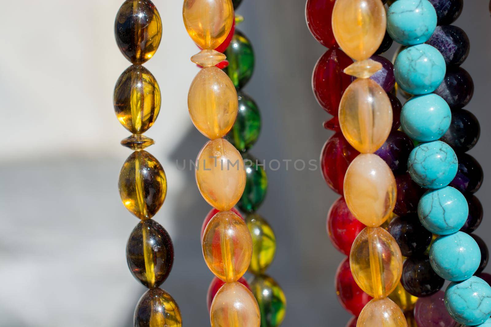 Beautiful colorful  beads of various type and color