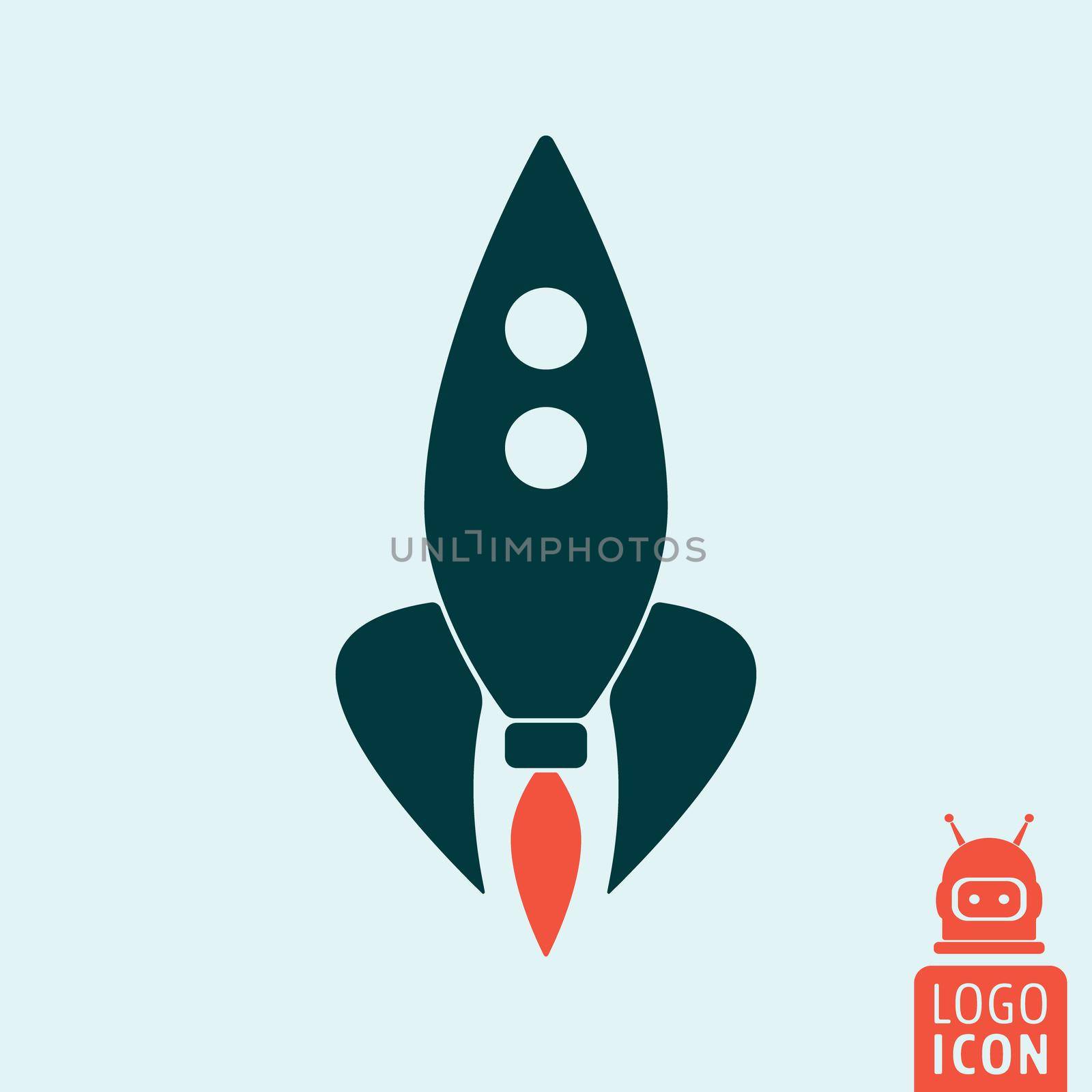 Rocket astronaut icon by Bobnevv