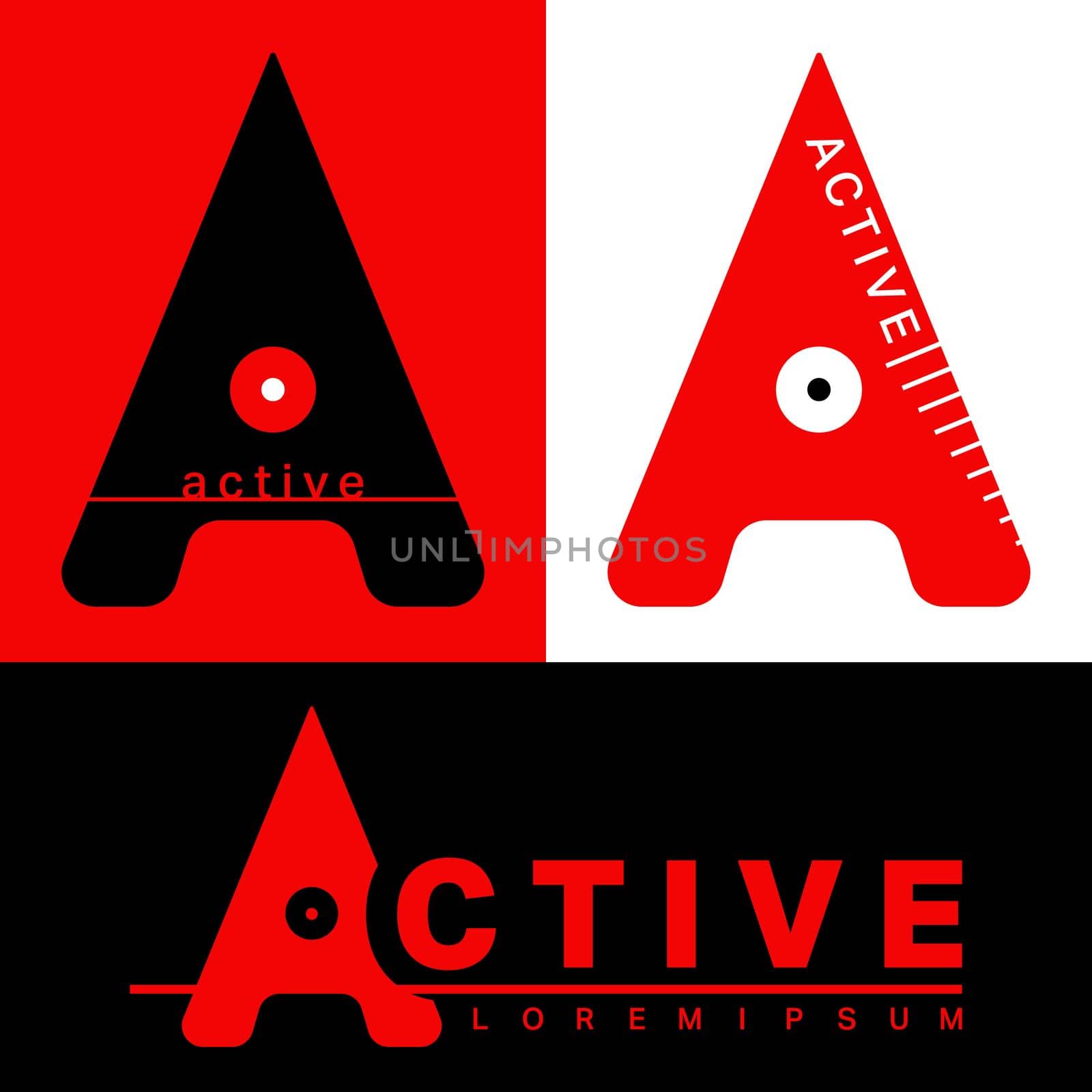 Active logo template by Bobnevv