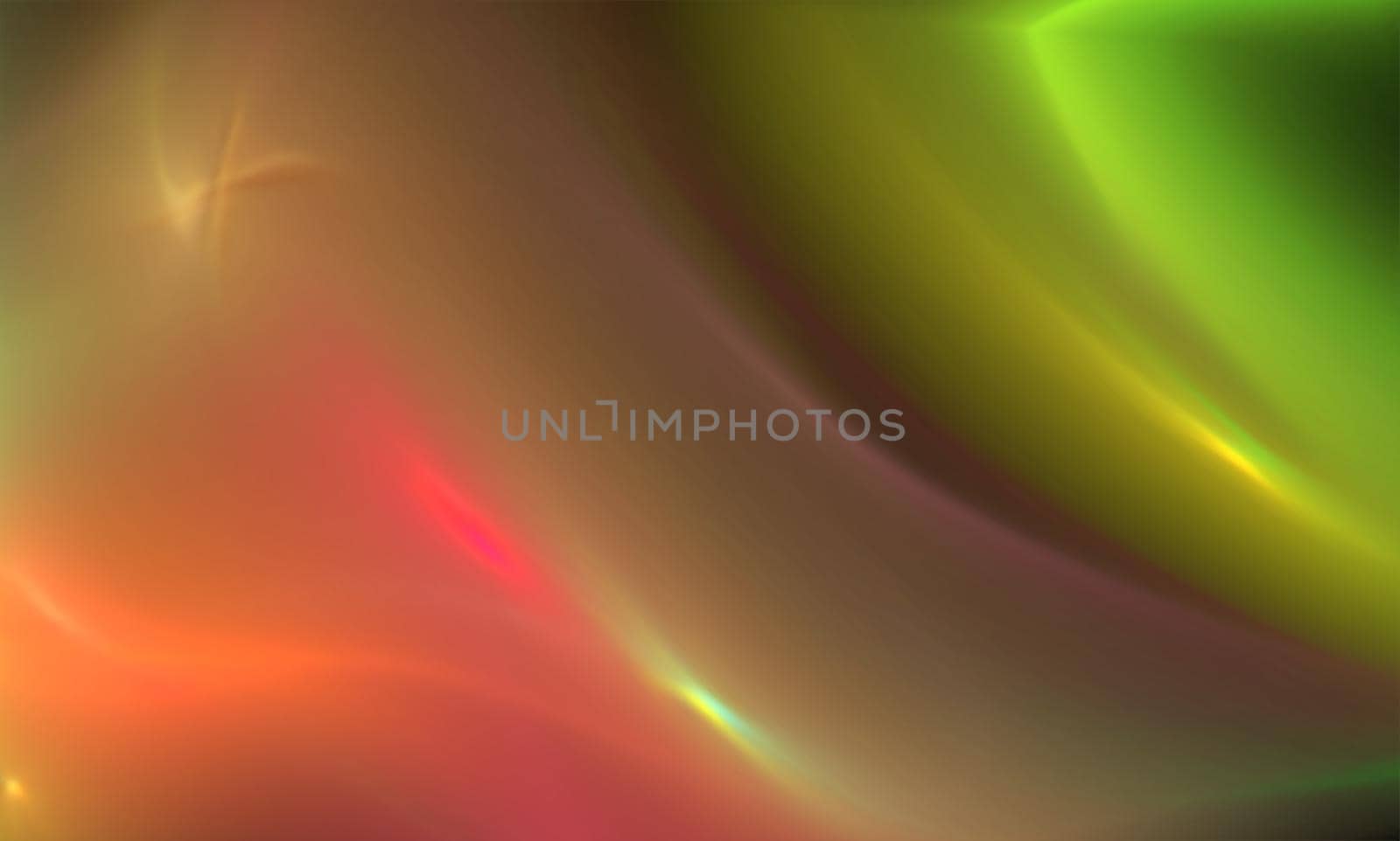 Abstract blurred background in bright colors of the rainbow. Colorful sleek banner template by bormash