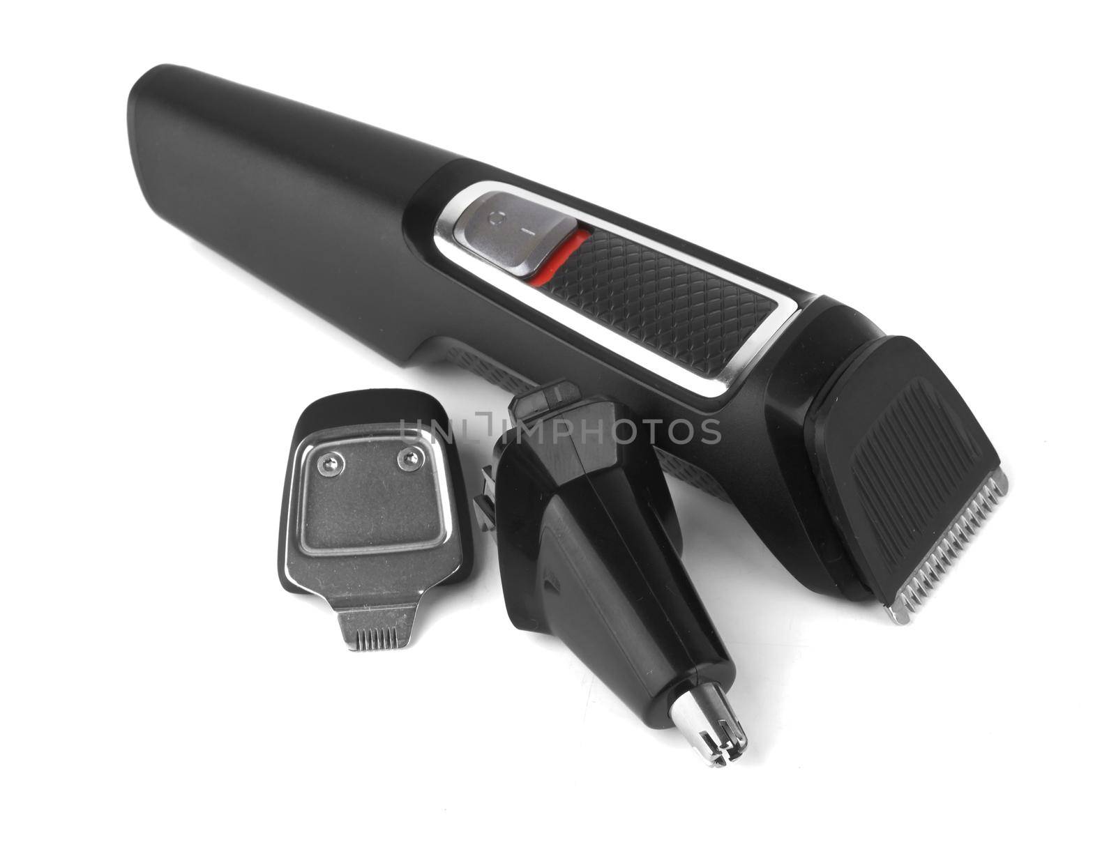 Hair trimmer isolated on a white background