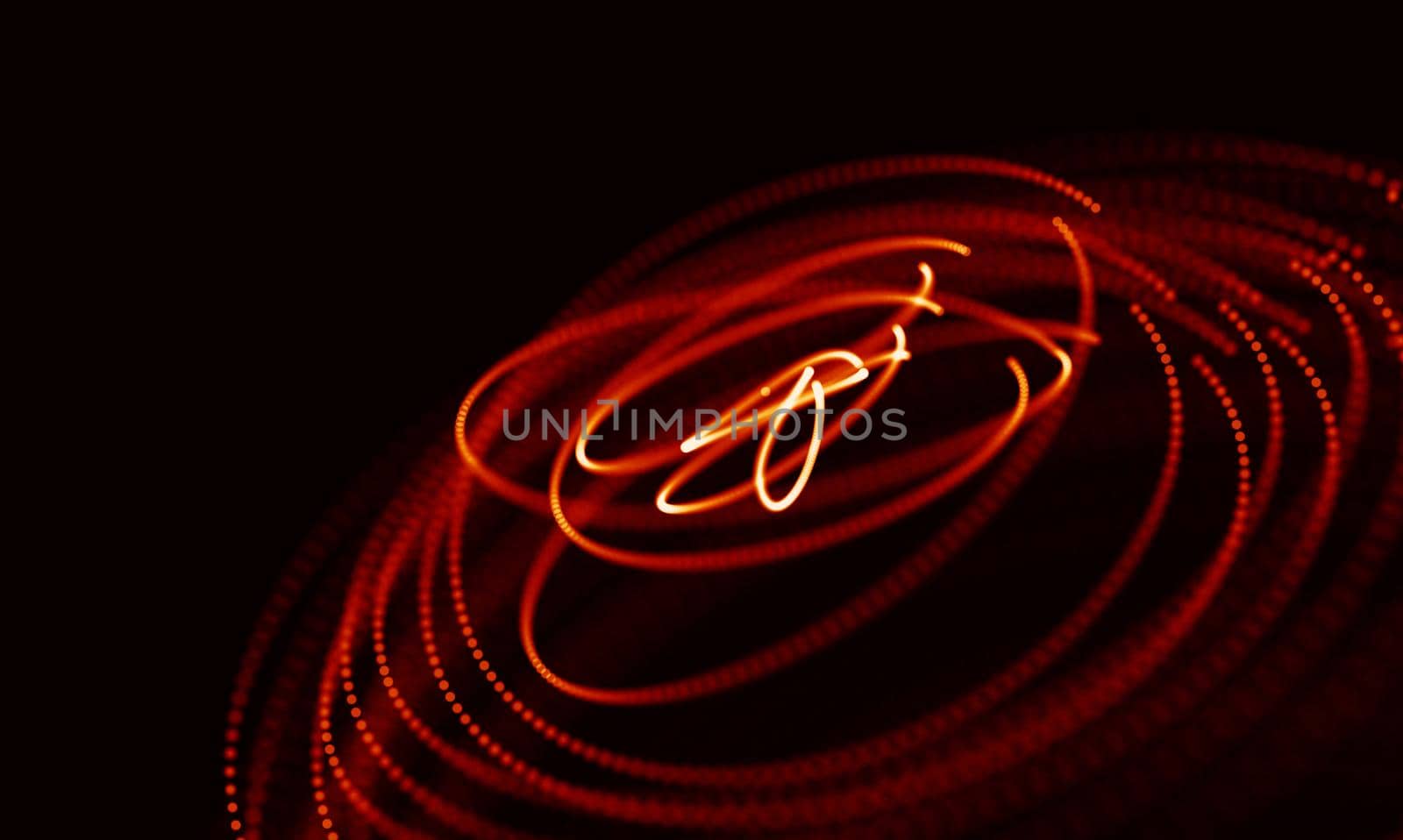 Abstract Black Geometrical Background . Connection structure. Science background. Futuristic Technology HUD Element . onnecting dots and lines . Big data visualization and Business .