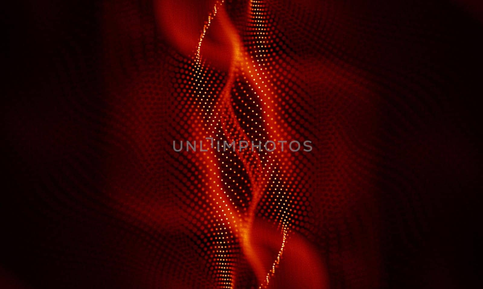 Abstract Black Geometrical Background . Connection structure. Science background. Futuristic Technology HUD Element . onnecting dots and lines . Big data visualization and Business .