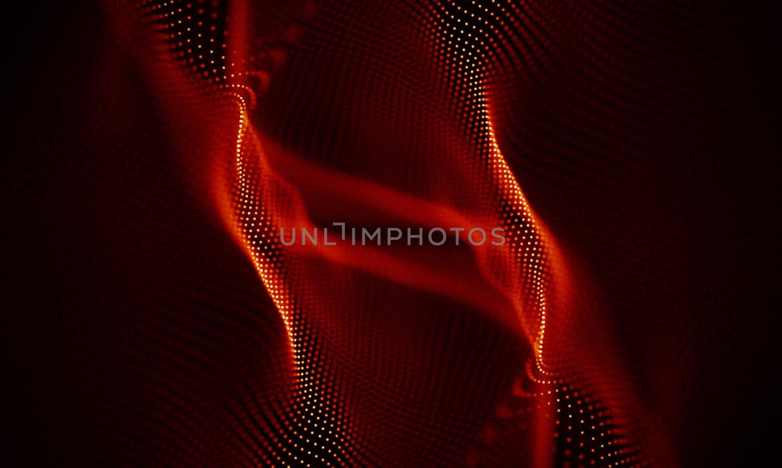 Abstract Black Geometrical Background . Connection structure. Science background. Futuristic Technology HUD Element . onnecting dots and lines . Big data visualization and Business .
