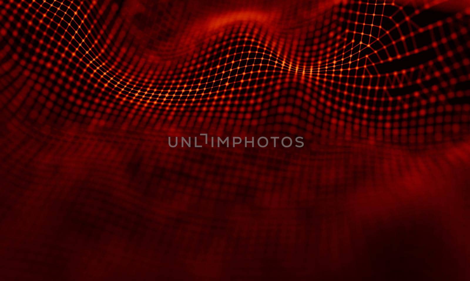 Abstract Black Geometrical Background . Connection structure. Science background. Futuristic Technology HUD Element . onnecting dots and lines . Big data visualization and Business .