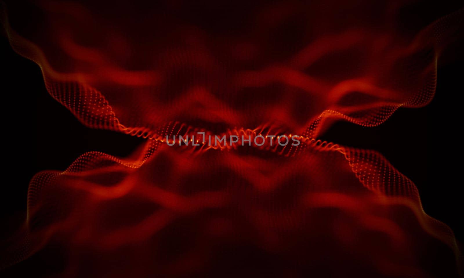 Abstract Black Geometrical Background . Connection structure. Science background. Futuristic Technology HUD Element . onnecting dots and lines . Big data visualization and Business .