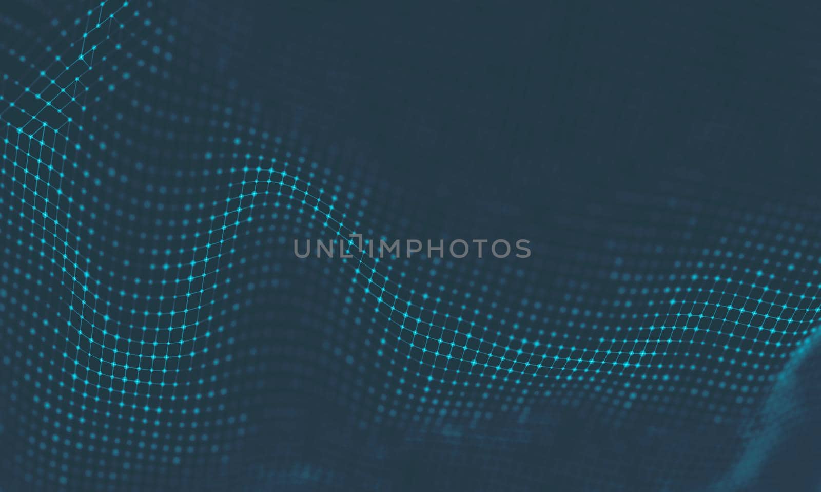  Music background. Big Data Particle Flow Visualisation. Science infographic futuristic illustration. Sound wave.