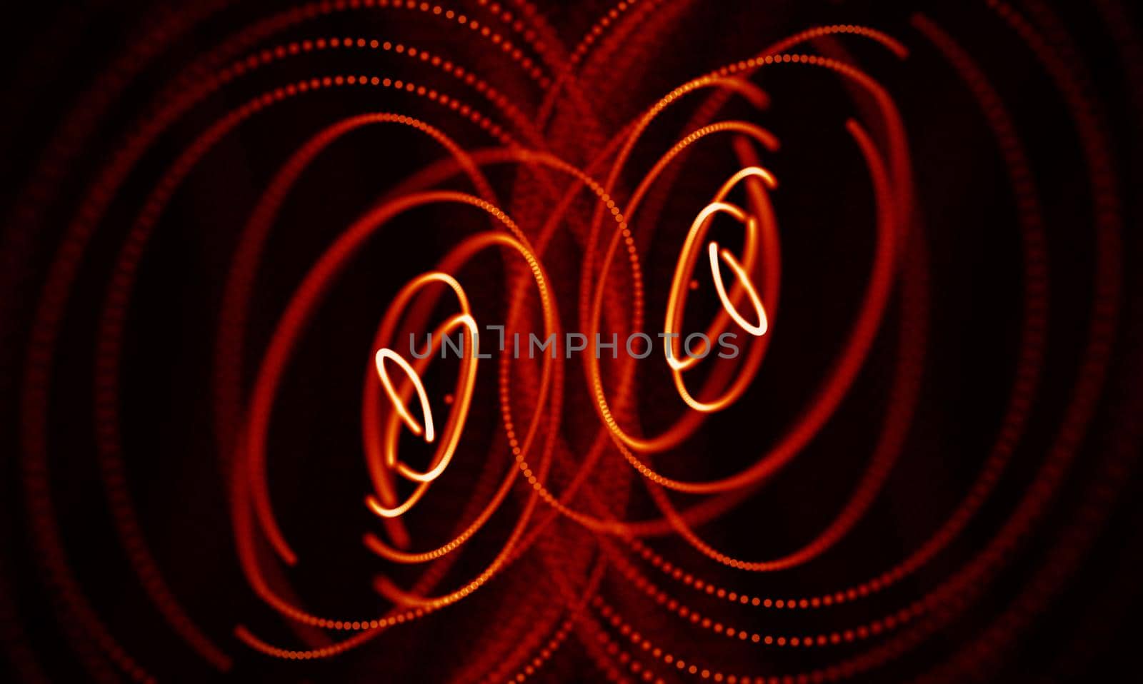 Abstract Black Geometrical Background . Connection structure. Science background. Futuristic Technology HUD Element . onnecting dots and lines . Big data visualization and Business .
