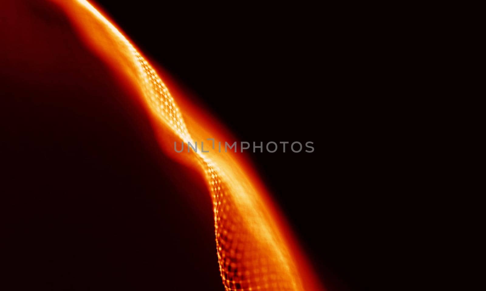Abstract Black Geometrical Background . Connection structure. Science background. Futuristic Technology HUD Element . onnecting dots and lines . Big data visualization and Business .
