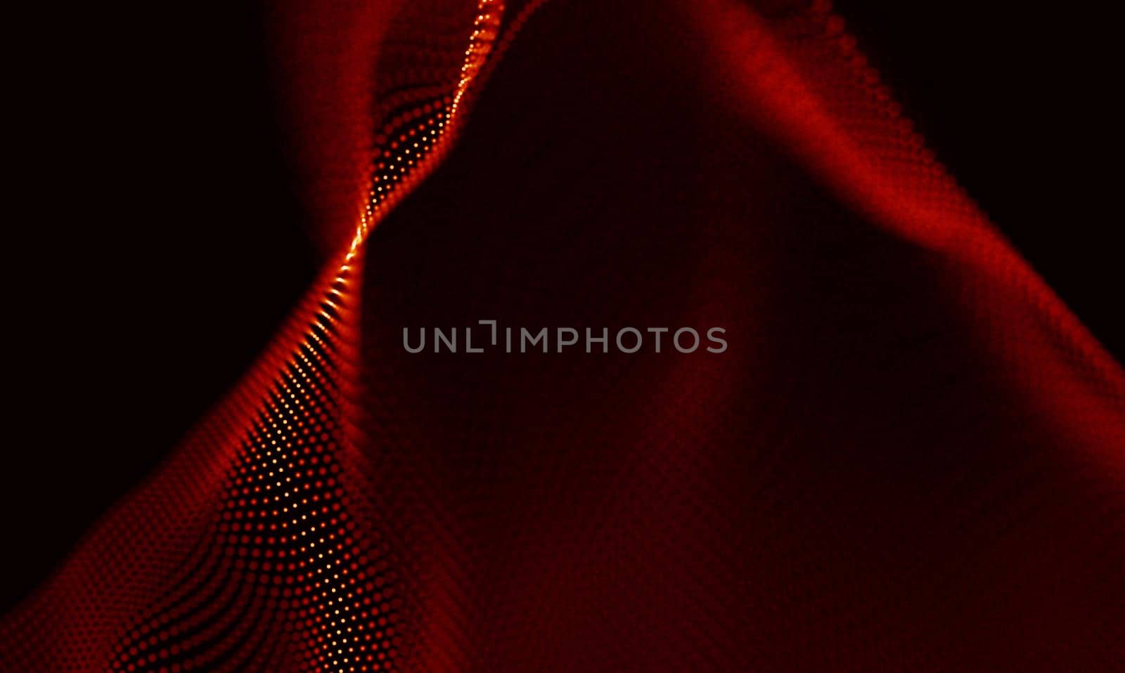 Abstract Black Geometrical Background . Connection structure. Science background. Futuristic Technology HUD Element . onnecting dots and lines . Big data visualization and Business .