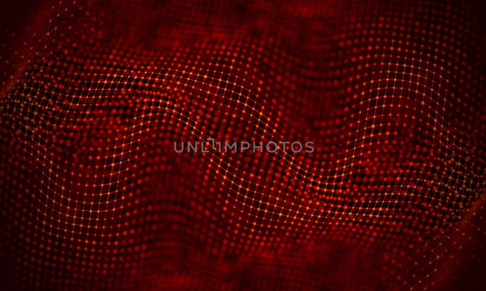 Abstract Black Geometrical Background . Connection structure. Science background. Futuristic Technology HUD Element . onnecting dots and lines . Big data visualization and Business .