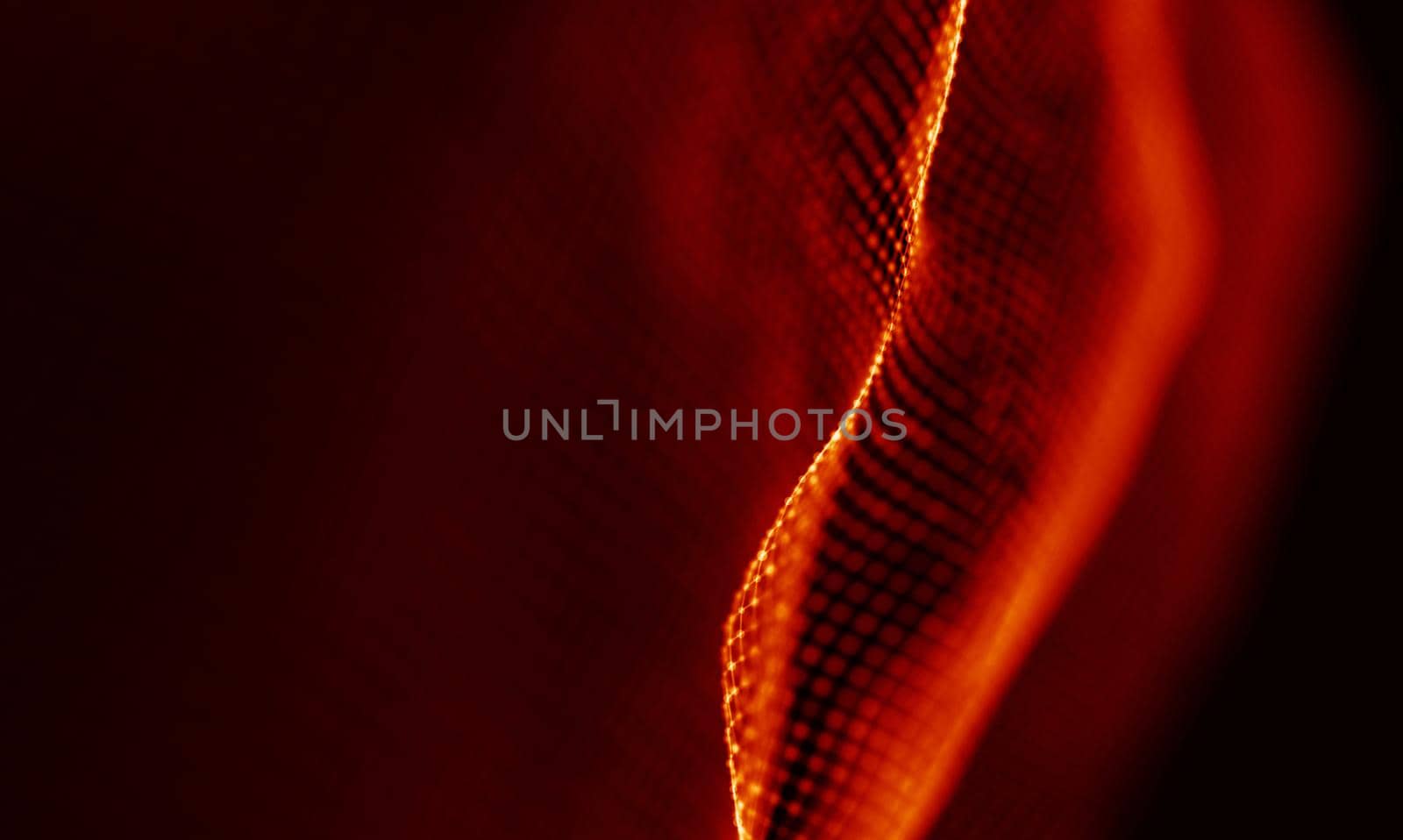 Abstract Black Geometrical Background . Connection structure. Science background. Futuristic Technology HUD Element . onnecting dots and lines . Big data visualization and Business .