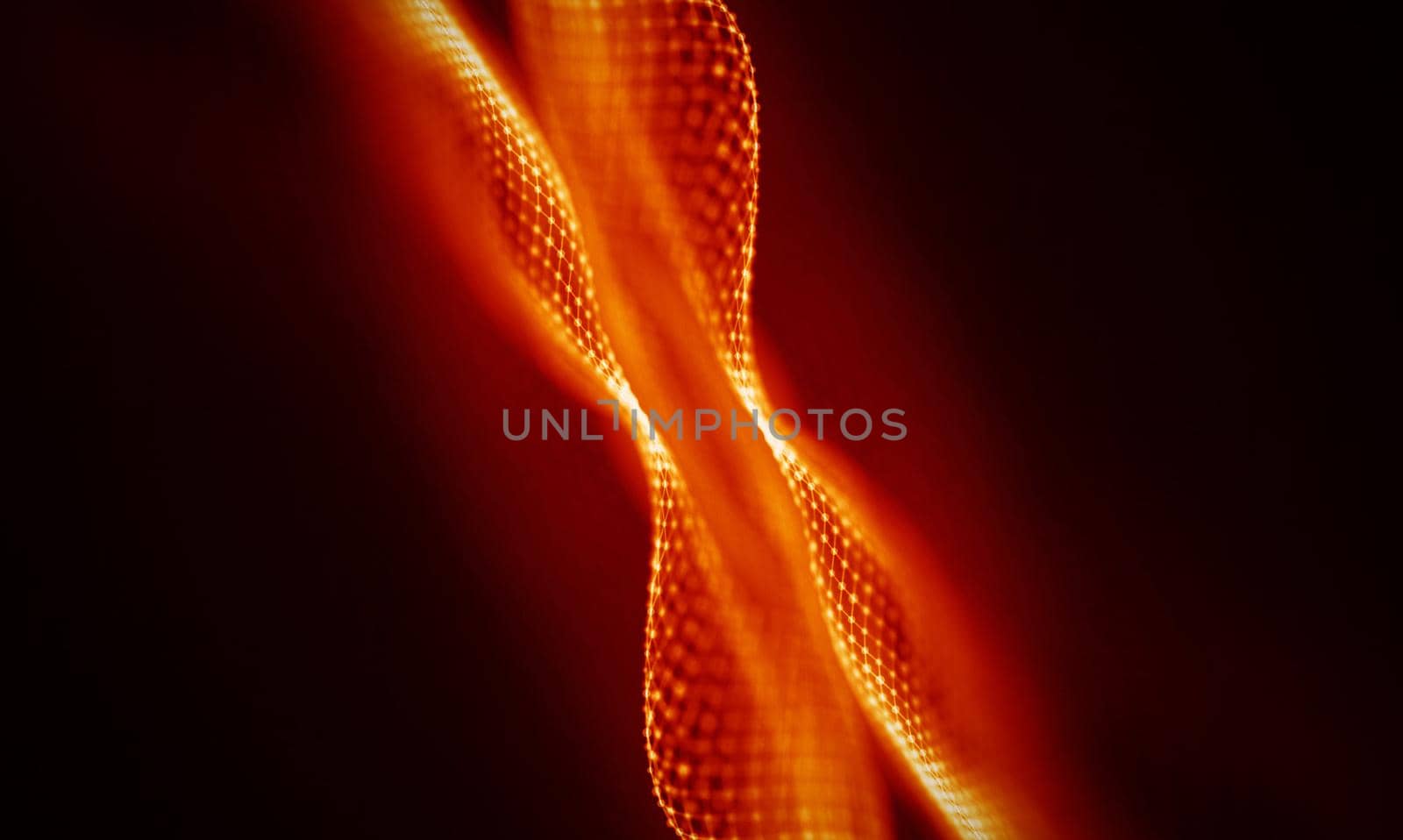 Abstract Black Geometrical Background . Connection structure. Science background. Futuristic Technology HUD Element . onnecting dots and lines . Big data visualization and Business .