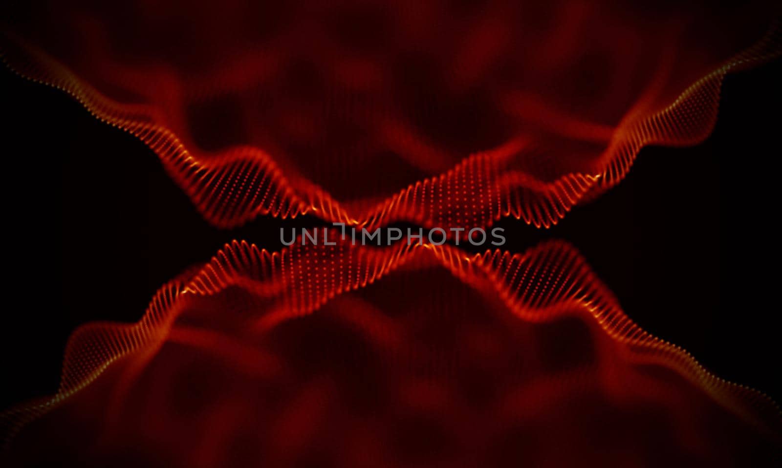Abstract Black Geometrical Background . Connection structure. Science background. Futuristic Technology HUD Element . onnecting dots and lines . Big data visualization and Business .